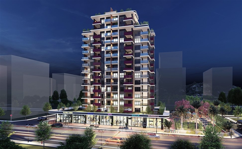 Комплекс на стадии строительства в Мерсине