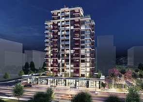 Комплекс на стадии строительства в Мерсине