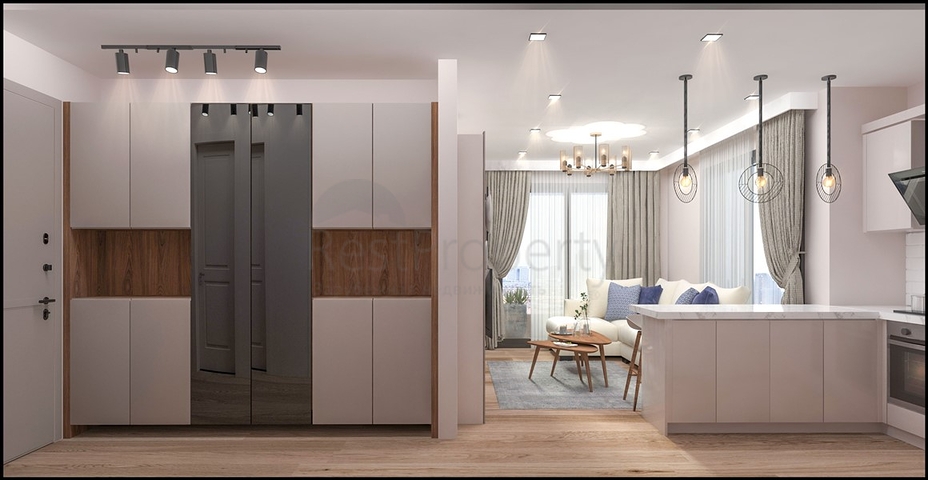 Комплекс на стадии строительства в районе Эрдемли Мерсин