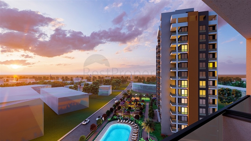 Новый проект на стадии строительства в районе Тедже