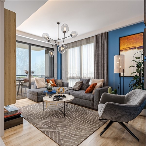 Инвестиционный проект в районе Эрдемли в 200 м от моря