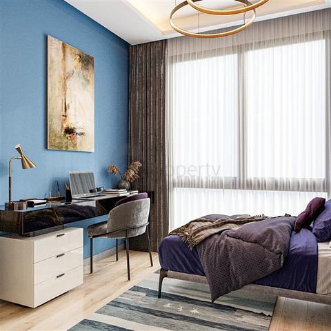 Инвестиционный проект в районе Эрдемли в 200 м от моря