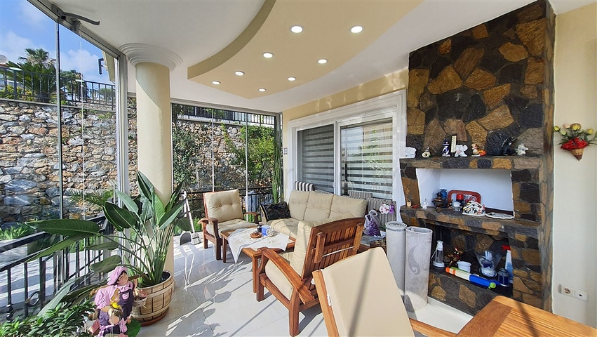 Меблированная вилла 3+1 в районе Конаклы