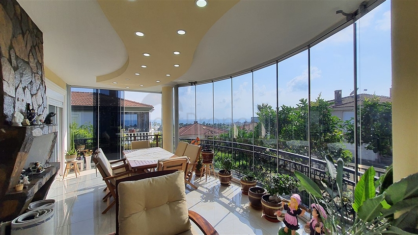 Меблированная вилла 3+1 в районе Конаклы