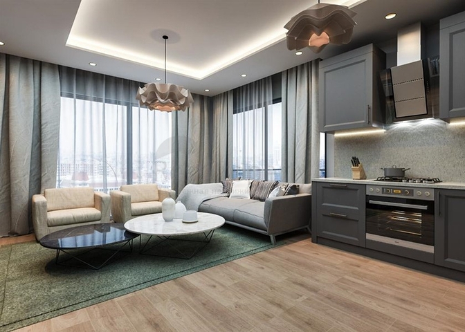 Новый проект в центральном районе Мерсина