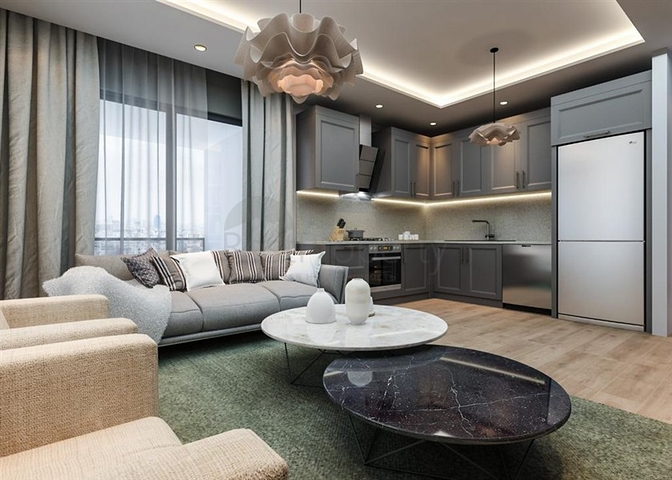 Новый проект в центральном районе Мерсина