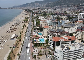 Квартира 2+1 на первой линии в районе Оба