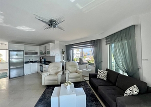 Квартира 2+1 на первой линии в районе Оба