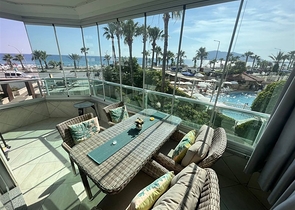 Квартира 2+1 на первой линии в районе Оба