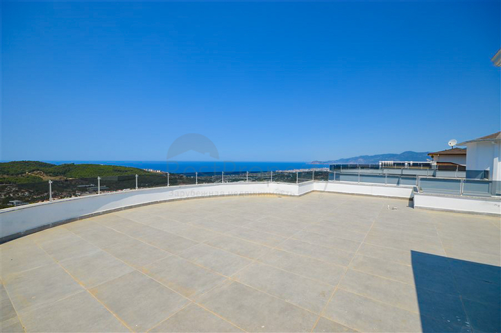 Видовая вилла 3+1 в Каргыджак 