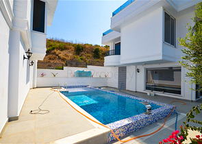 Видовая вилла 3+1 в Каргыджак 