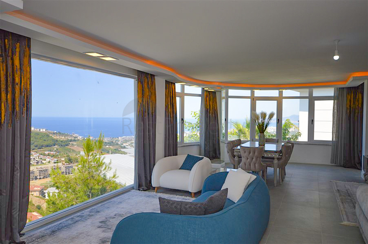 Вилла планировкой 3+1 в живописном районе Каргыджак