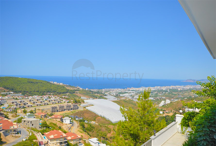 Вилла планировкой 3+1 в живописном районе Каргыджак