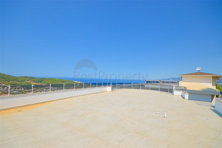 Вилла планировкой 3+1 в живописном районе Каргыджак