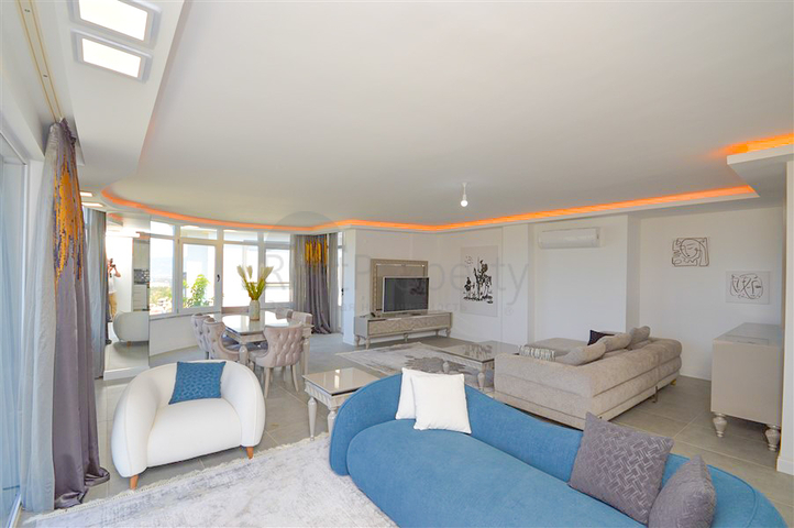 Вилла планировкой 3+1 в живописном районе Каргыджак