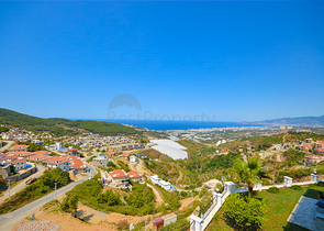 Вилла планировкой 3+1 в живописном районе Каргыджак