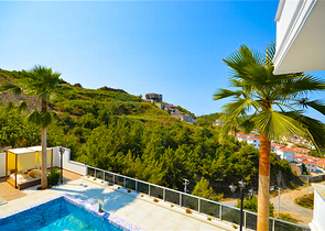 Вилла планировкой 3+1 в живописном районе Каргыджак