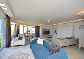 Вилла планировкой 3+1 в живописном районе Каргыджак