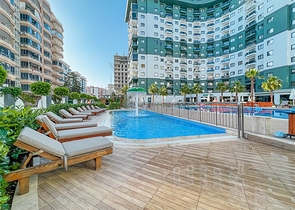 Квартира 1+1 в премиальном комплексе, район Махмутлар