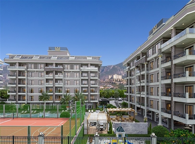 Новый проект жилого комплекса в 300 м от моря в районе Каргыджак