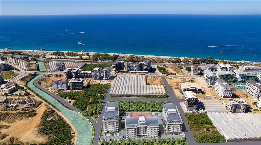 Новый проект жилого комплекса в 300 м от моря в районе Каргыджак