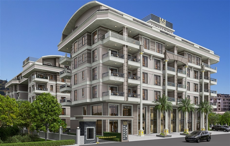 Новый проект жилого комплекса в 300 м от моря в районе Каргыджак