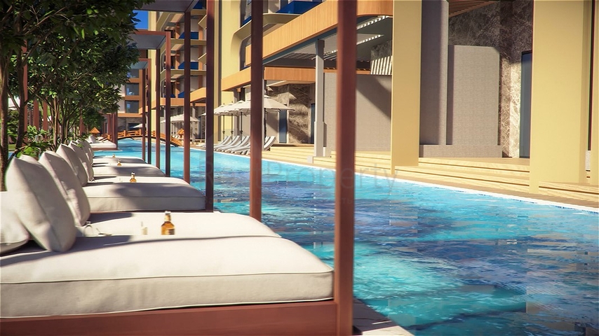 Новый строящийся премиальный комплекс в районе Кестель