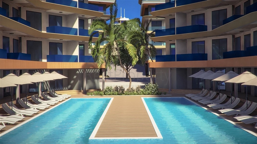 Новый строящийся премиальный комплекс в районе Кестель