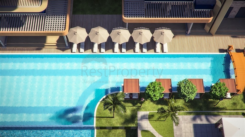 Новый строящийся премиальный комплекс в районе Кестель