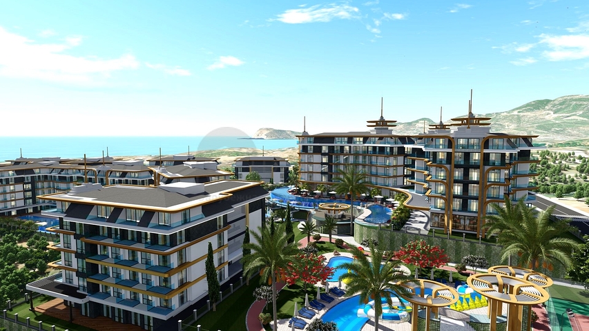 Новый строящийся премиальный комплекс в районе Кестель