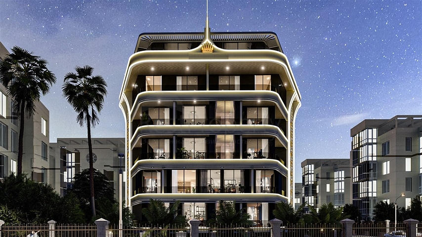 Строящийся комплекс в районе Клеопатра