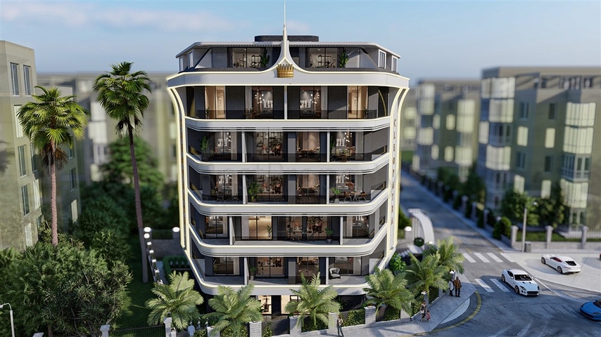 Строящийся комплекс в районе Клеопатра