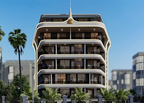 Строящийся комплекс в районе Клеопатра