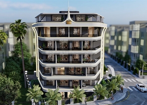 Строящийся комплекс в районе Клеопатра