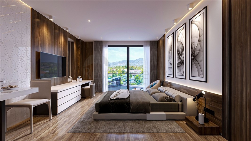 Кондоминиум с гарантированной арендой на берегу пляжа Раваи