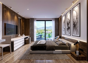 Кондоминиум с гарантированной арендой на берегу пляжа Раваи