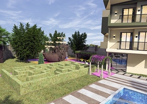 Двухкомнатные апартаменты в комплексе с отельной инфраструктурой