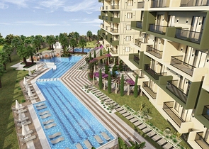 Двухкомнатные апартаменты в комплексе с отельной инфраструктурой