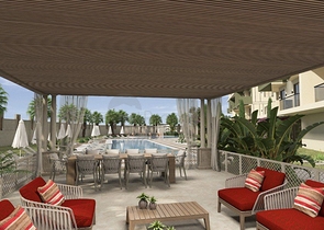 Двухкомнатные апартаменты в комплексе с отельной инфраструктурой