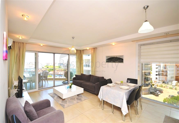 Квартира планировкой 2+1 в центральном районе Алании – Джикджилли