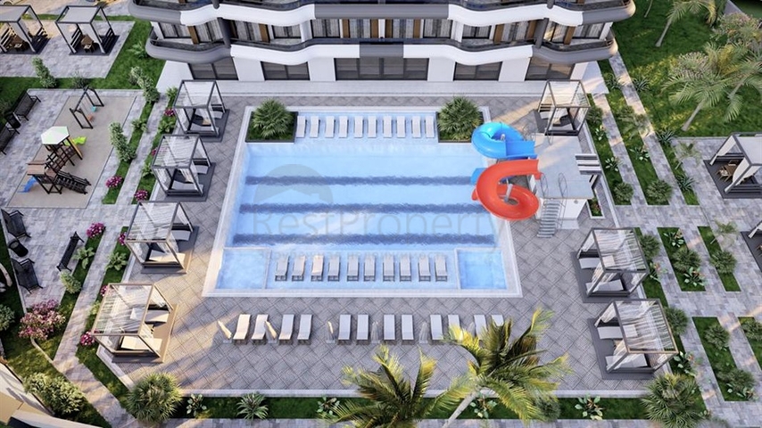 Квартира 2+1 в новом комплексе с отельной инфраструктурой