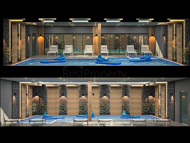 Квартира 2+1 в новом комплексе с отельной инфраструктурой