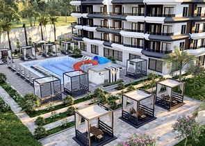 Квартира 2+1 в новом комплексе с отельной инфраструктурой