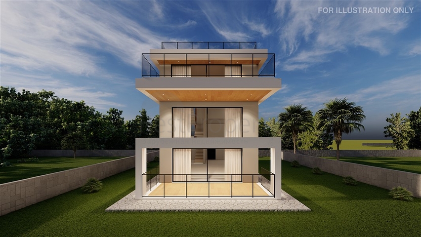 Новый строящийся проект на Северном Кипре в районе Эсентепе