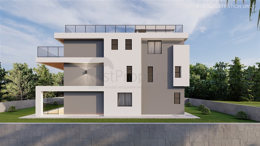 Новый строящийся проект на Северном Кипре в районе Эсентепе