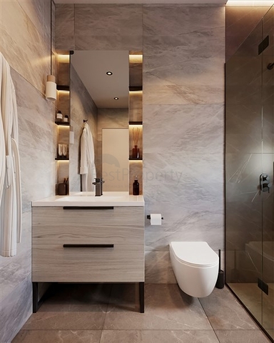 Новый жилой комплекс с отельной инфраструктурой в районе Эсентепе