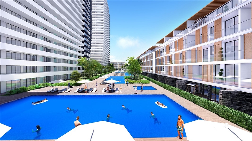 Шикарные апартаменты всего в 500 метрах от моря