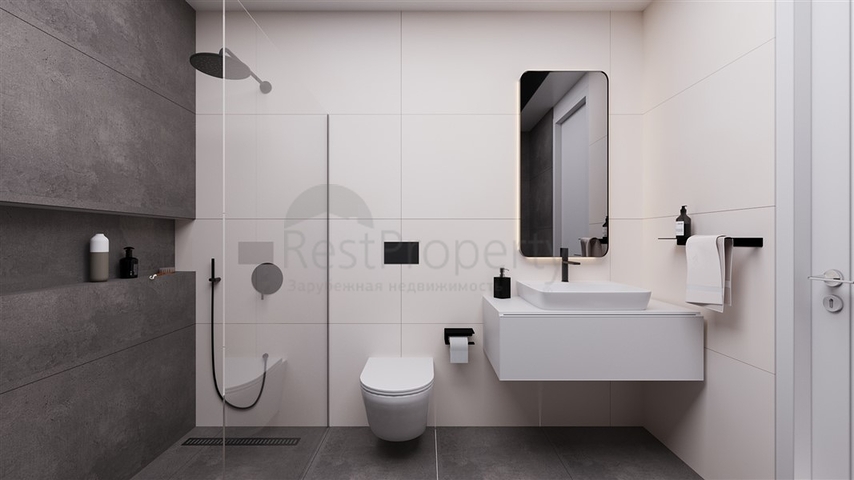 Новый проект в 400м от моря в районе Искеле