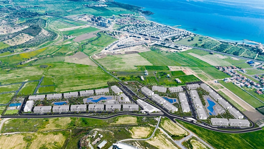 Новый проект в 400м от моря в районе Искеле