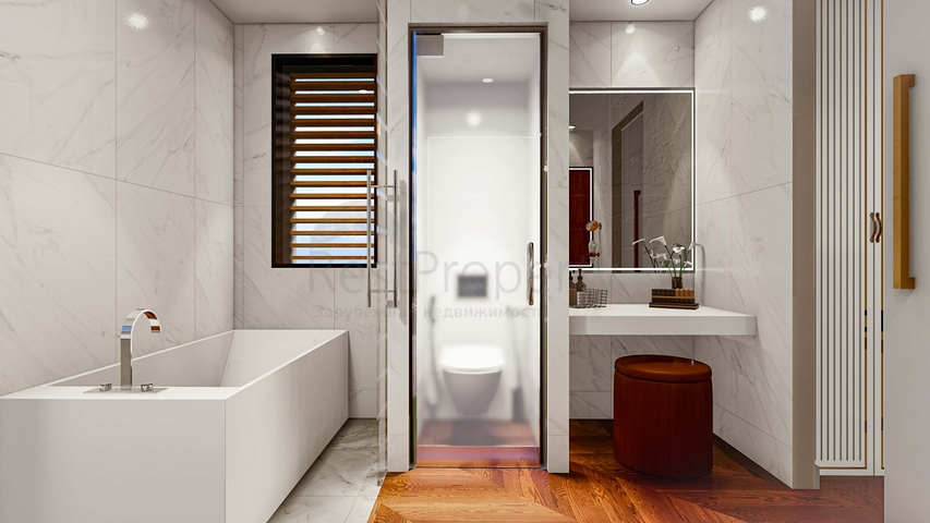 Апартаменты у самого моря в районе Искеле